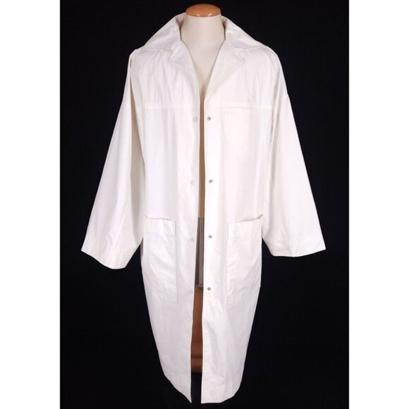 Kwaidan Editions Oversized Lab Coat Size M Mens White SSENSE Exclusive $1325 - Picture 2 of 16